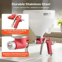 Пистолет-за-текстуриране-Air-Texture-Spray-Gun-4-5-л-резервоар-с-3-дюзи-3-5-6-8-мм