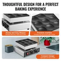 Професионална-машина-за-холандски-палачинки-850W-с-незалепващо-покритие