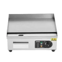 Електрическа-скара-за-професионална-употреба-2800W-с-плосък-плот-от-35-до-70см-50-300-C