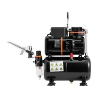 Комплект-аерограф-със-3-аерографа-1-6-HP-с-компресор-и-резервоар