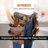 Колан-за-инструменти-Tool-Belt-19-джоба-регулируем-81-137-см