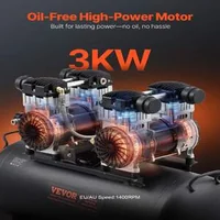 Тих-Безмаслен-компресор-75-л-4HP-90-PSI-преносим