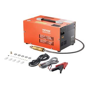PCP-компресор-за-въздух-4500-PSI-с-вграден-адаптер-12-220V