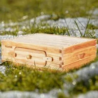 Комплект-за-кошер-за-средни-пчели-10-рамки-акрилни-прозорчета-за-пчели