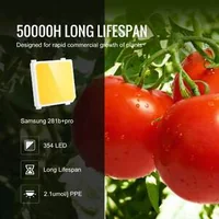 150W-LED-лампа-за-отглеждане-на-растения-Пълен-спектър-с-димер