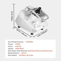 Професионален-кухненски-робот-за-зеленчуци-6-остриета-750W