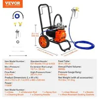 Електрически-безвъздушен-пулверизатор-Airless-с-диафрагма-1100-W-на-количка