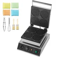 Професионална-машина-за-гофрети-кръгли-1750W-незалепваща