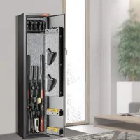 Сейф-за-пушки-Gun-Safe-с-ключалка-с-пръстов-отпечатък-за-5-пушки-и-4-пистолета