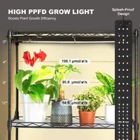 Стелаж-за-растения-с-LED-лампи-4-етажа-45W-126-5-см-височина