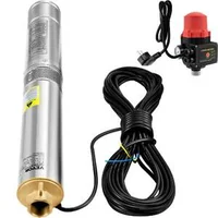 Потопяема-помпа-за-дълбок-кладенец-750W-230V-50-Hz-105л-мин-62-м-глава-20-м-кабел-и-автоматичен-превключвател-за-налягане-8-9-см-от-неръждаема-стомана