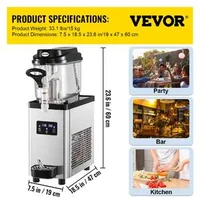 Професионална-машина-за-замразени-напитки-705W-220V