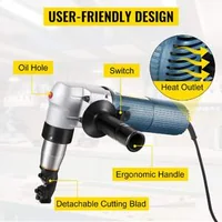 Метален-ниблер-220V-със-сменени-остриета-Калъф-за-съхранение-625W