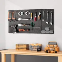 Метални-перфорирани-панели-Pegboard-Комплект-от-4-бр-61-x-30-5-см-за-стена