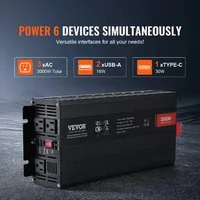 Инвертор-с-модифицирана-синусоида-3000-W-DC-12V-към-AC-120V-с-USB-Type-C