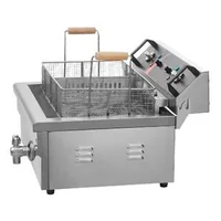 Професионален-електрически-фритюрник-Фритюрник-за-плот-3000W-29л