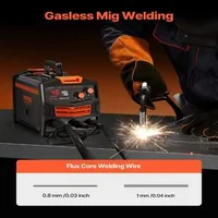 MIG-Заваръчен-апарат-130-A-Безгазов-Flux-Core-Синергичен-IGBT-инвертор