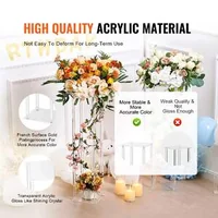 Стойка-за-сватбени-цветя-Flower-Stand-2-броя-80-см-височина-акрилна-колона