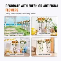 Стойка-за-сватбени-цветя-Flower-Stand-2-броя-80-см-височина-акрилна-колона