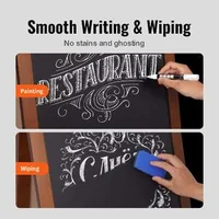 Магнитна-дъска-за-писане-Chalkboard-Sign-51-x-101-см-с-дървена-рамка-за-стенен-монтаж-или-статив
