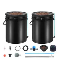 DWC-Хидропонна-Система-с-2-Кофи-2-x-20L-и-Капково-Напояване