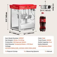 Машина-за-пуканки-800W-настолна-200-гр-капацитет