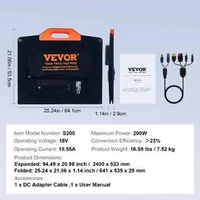 Преносим-Сгъваем-Соларен-Панел-200W-с-ETFE-Покритие-и-MC4-Изход