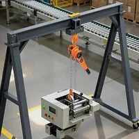 Ръчен-верижен-подемник-с-лост-Lever-Chain-Hoist-750-кг-3-4-T-товароносимост-6-м-верига