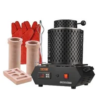 Електрическа-Пещ-за-Топене-1350W-1150-C-с-Двойни-Керамични-Тигели