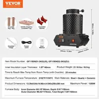 Електрическа-Пещ-за-Топене-1350W-1150-C-с-Двойни-Керамични-Тигели