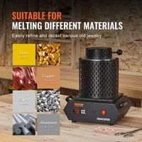 Електрическа-Пещ-за-Топене-1350W-1150-C-с-Двойни-Керамични-Тигели