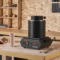 Електрическа-Пещ-за-Топене-1350W-1150-C-с-Двойни-Керамични-Тигели
