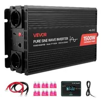 Инвертор-с-Чиста-Синусоида-1500W-12V-към-230V-Бързо-Зареждане-и-Дистанционен-Контрол