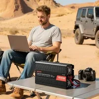 Инвертор-с-Чиста-Синусоида-1500W-12V-към-230V-Бързо-Зареждане-и-Дистанционен-Контрол