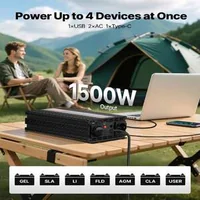Инвертор-с-Чиста-Синусоида-1500W-12V-към-230V-Бързо-Зареждане-и-Дистанционен-Контрол