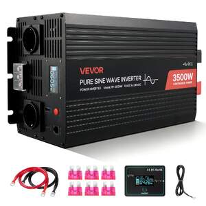 Инвертор-с-Чиста-Синусоида-3500W-12V-към-230V-LCD-Дисплей-и-Дистанционно