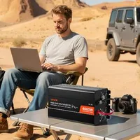 Инвертор-с-Чиста-Синусоида-4000W-12V-към-230V-LCD-Дисплей-и-Дистанционно