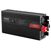 Инвертор-с-Чиста-Синусоида-2000W-12V-към-230V-LCD-Безжично-Дистанционно