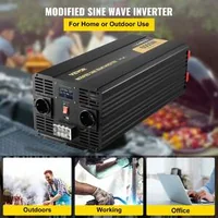 Инвертор-с-Модифицирана-Синусоида-6000W-12V-към-230V-LCD-Дисплей