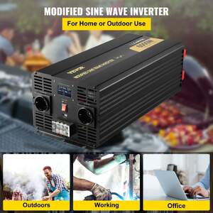 Инвертор-с-Модифицирана-Синусоида-6000W-12V-към-230V-LCD-Дисплей