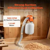 Прахоуловител-за-Монтаж-на-Стена-1-HP-560-CFM-2-5-Микрона-Филтрация