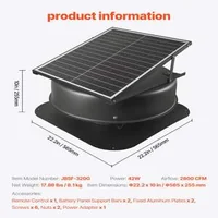 Соларен-вентилатор-за-таванско-помещение-42-W-2800-CFM-с-интелигентен-адаптер-110V