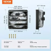 Мощен-406-мм-Капацитивен-Вентилатор-с-Автоматични-Лукови-и-Дистанционно-Управление-за-Гаражи-Оранжерии-и-Ателиета