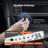 Моно-Автомобилен-Усилвател-1200W-RMS-Клас-D-Стабилен-при-1-2-4-Ома-с-Дистанционно-Управление-за-Сабвуфери
