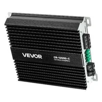Моно-Автомобилен-Усилвател-1200W-RMS-Клас-D-Стабилен-при-1-2-4-Ома-с-Дистанционно-Управление-за-Сабвуфери