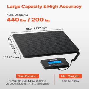 Дигитална-Търговска-Везна-200-кг-Двойна-Прецизност-10г-100г-LCD-Дисплей