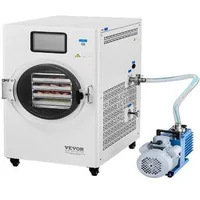 Машина-за-Лиофилизация-Freeze-Dryer-с-4-Нива-Вакуумно-Сушене-за-Храна
