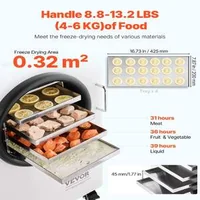 Машина-за-Лиофилизация-Freeze-Dryer-с-4-Нива-Вакуумно-Сушене-за-Храна