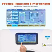 Машина-за-Лиофилизация-Freeze-Dryer-с-4-Нива-Вакуумно-Сушене-за-Храна