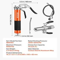 Професионален-Такламит-8000-PSI-Пистолет-за-Гресиране-400-мл-с-Гъвкав-Маркуч-46-см